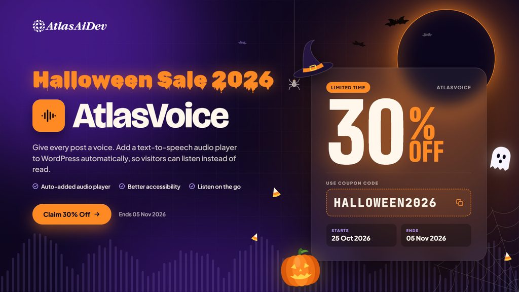 AtlasVoice Halloween 2026 Banner